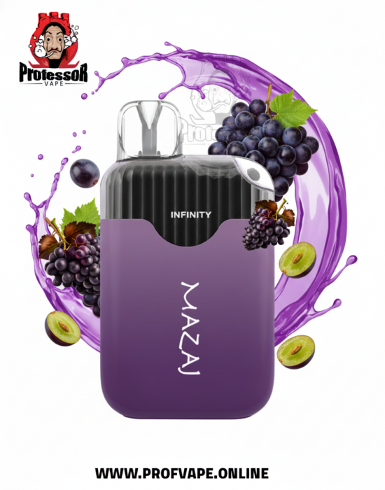 mazaj infinity Disposable black grape (4500 puffs)