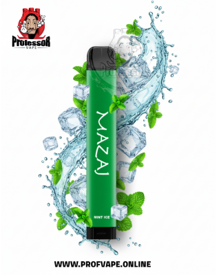 (Mazaj flow Disposable mint ice (2000Puffs