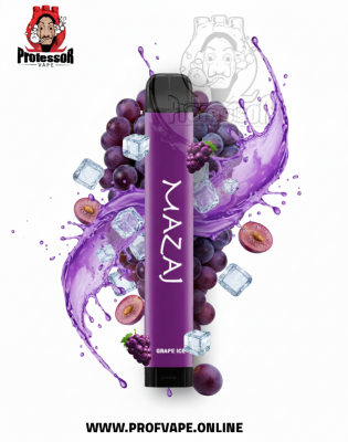 (Mazaj flow Disposable grape ice (2000Puffs (Mazaj flow Disposable grape ice (2000Puffs