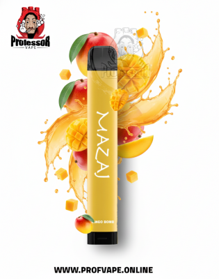 (Mazaj flow Disposable mango (2000Puffs (Mazaj flow Disposable mango (2000Puffs