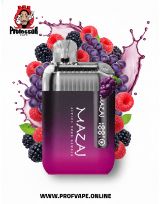 سحبة مزاج انفنتي اكس الجاهزة (9000 سحبة) عنب توت