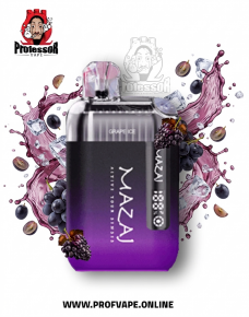 سحبة مزاج انفنتي اكس الجاهزة (9000 سحبة) عنب اسود