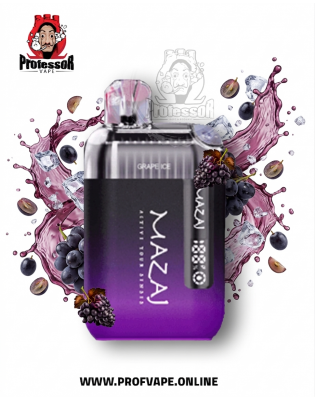 سحبة مزاج انفنتي اكس الجاهزة (9000 سحبة) عنب اسود