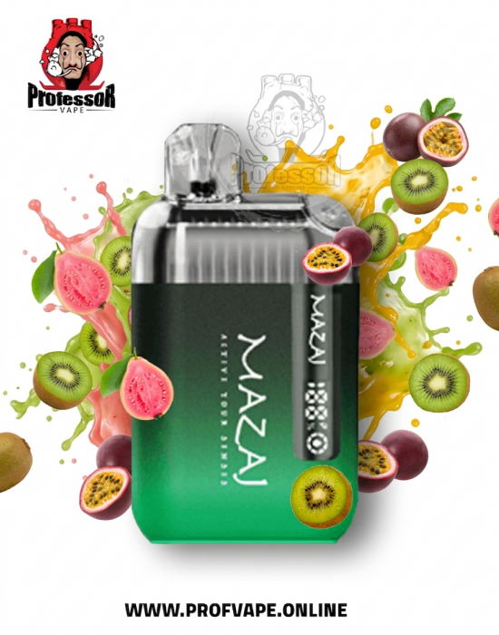 سحبة مزاج انفنتي اكس الجاهزة (9000 سحبة) كيوي باشن فروت جوافة