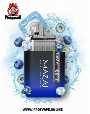 سحبة مزاج انفنتي اكس الجاهزة (9000 سحبة) توت ازرق ايس