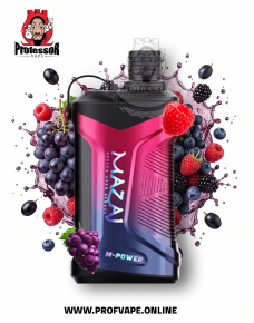 mazaj m power Disposable (20000 puffs) grape raspberry