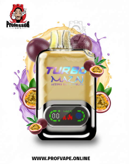 سحبة مزاج تيربو الجاهزة (15000 سحبة) باشن فروت