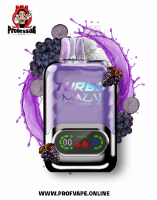 mazaj turbo Disposable (15000 puffs) black grape