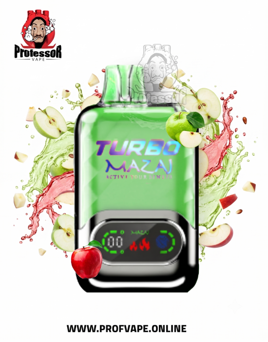 mazaj turbo Disposable (15000 puffs) double apple mazaj turbo Disposable (15000 puffs) double apple