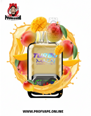 سحبة مزاج تيربو الجاهزة (15000 سحبة) مانجو