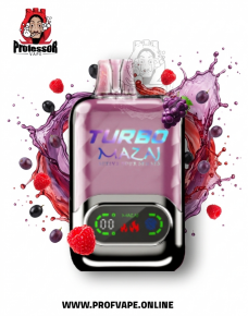 سحبة مزاج تيربو الجاهزة (15000 سحبة) عنب توت