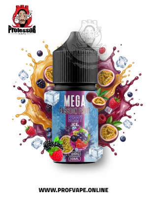 Grand E-liquid Mega Passion Fruit Berrry ice 30ml Grand E-liquid Mega Passion Fruit Berrry ice 30ml