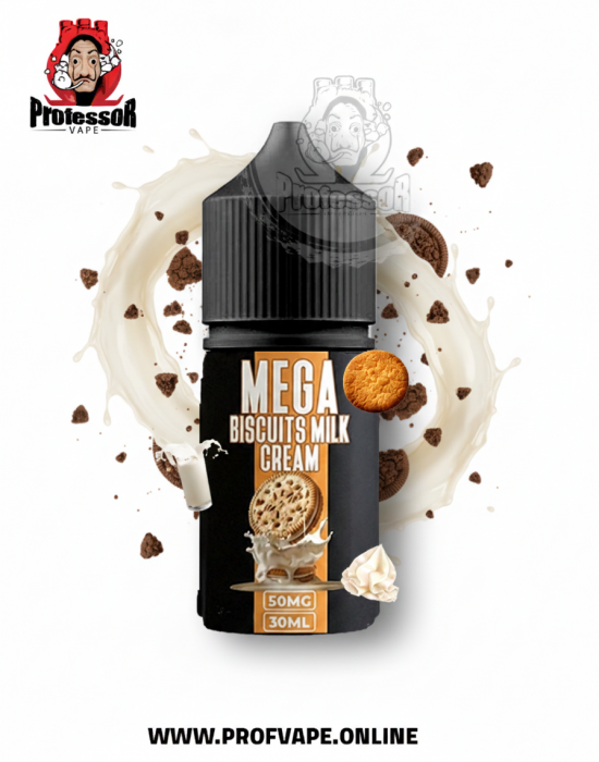 نكهة جراند اي ليكود ميجا بسكويت بالحليب والكريمة 30 مل