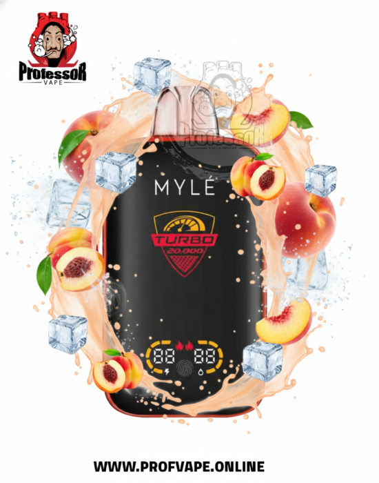 Myle turbo Disposable (20000 puffs) peach ice