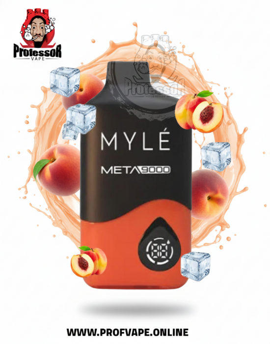Myle meta Disposable (9000 puffs) peach ice Myle meta Disposable (9000 puffs) peach ice