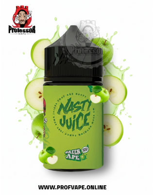 نكهة تفاح اخضر - ناستي جوس جرين ابل 60مل