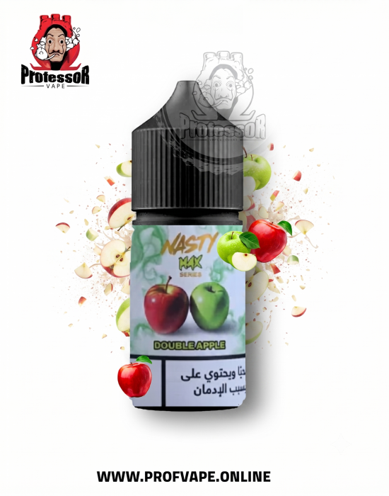 Nasty Max Double Apple Salt Nicotine 30ml Nasty Max Double Apple 30ml Salt Nicotine