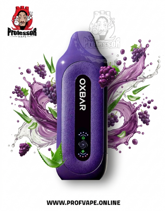 Oxbar Go Slim عنب صبار سحبة أوكس بار جو سليم عنب صبار 26000 سحبة