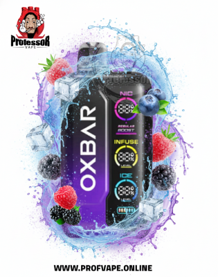 Oxbar Tri-Fusion Disposable (40000 puffs) berry raspberry Oxbar Tri-Fusion Disposable (40000 puffs) berry raspberry