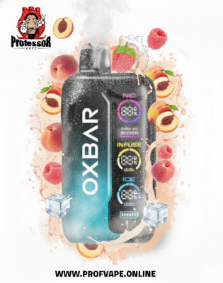 Oxbar Tri-Fusion Disposable (40000 puffs) peach raspberry Oxbar Tri-Fusion Disposable (40000 puffs) peach raspberry