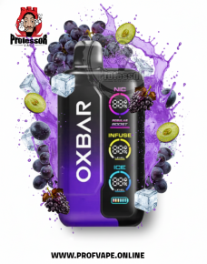 Oxbar Tri-Fusion Disposable (40000 puffs) black grape Oxbar Tri-Fusion Disposable (40000 puffs) black grape