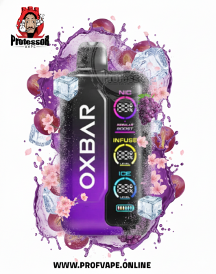 Oxbar Tri-Fusion Disposable (40000 puffs) sakura grape Oxbar Tri-Fusion Disposable (40000 puffs) sakura grape