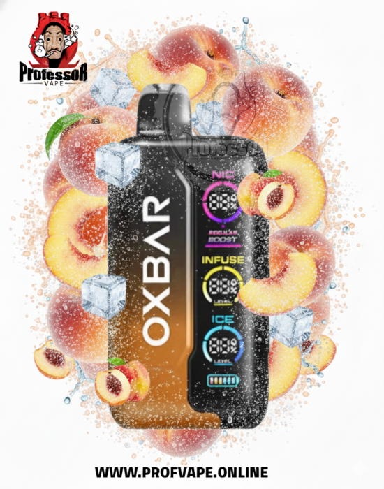 Oxbar Tri-Fusion خوخ سحبة Oxbar Tri-Fusion خوخ 40000 سحبة