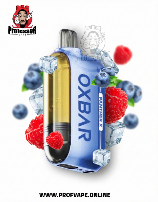 OXBAR X Dr. Vapes 50000 Mixed Berry Ice with Side Display and Liquid Flavor System