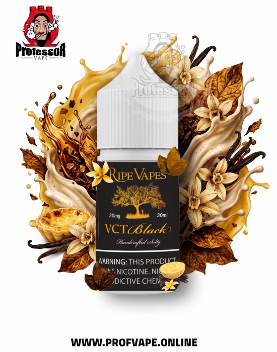 نكهة رايب فيبز في سي تي بلاك 30مل نكهة Ripe Vapes VCT Black سولت نيكوتين 30مل 30 و50 نيكوتين