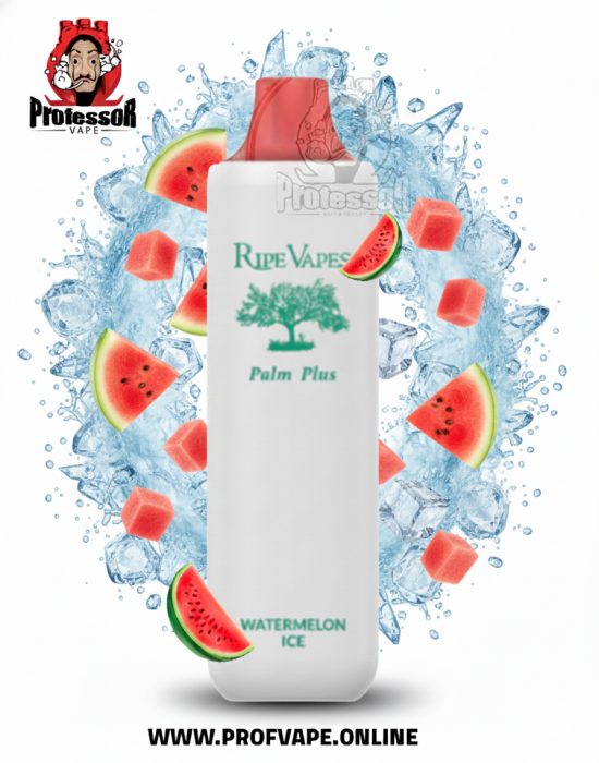 Ripe Vapes Palm Plus Watermelon Ice سحبة رايب فيبز بالم بلس ووتر مليون آيس