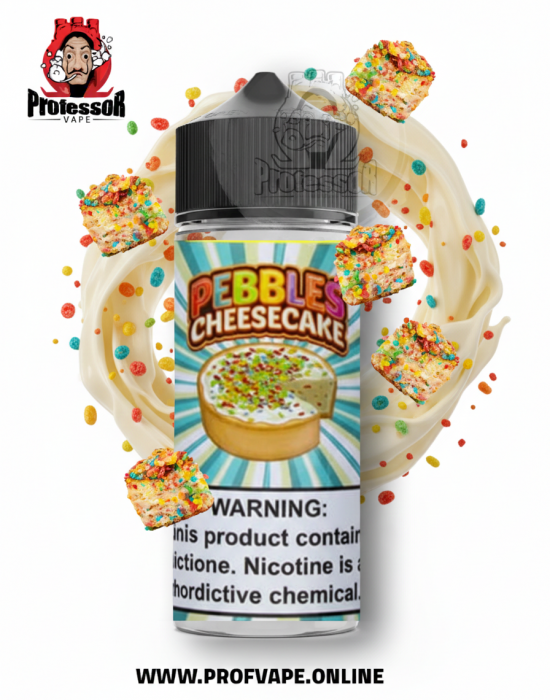 Vaper Treats Pebbles Cheesecake 100ml نكهة بيبلز تشيز كيك 100 مل فري بيز