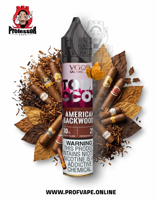 نكهة VGOD أمريكان باك وودز توباكو 30 مل