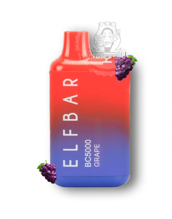 Elf Bar Disposable ( 5000 puffs ) grape 20mg