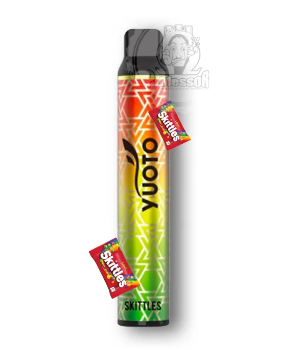 Yuoto Disposable (3000 puffs) skittles - in saudi arabia Yuoto Disposable (3000 puffs) skittles - in saudi arabia