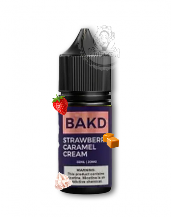 Bakd Strawberry Caramel Cream 30ml