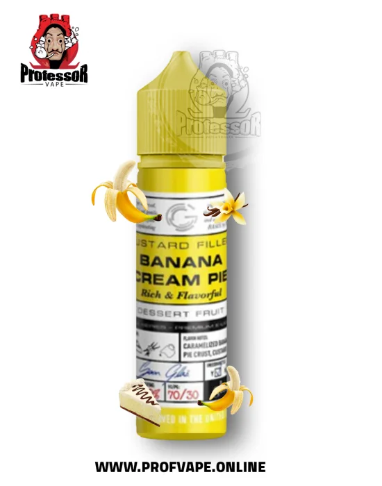 Glas banana cream pie 60ml 3mg - in saudi arabia