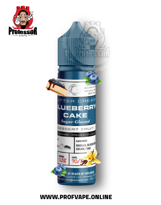 Glas Blueberry cake 60ml 3mg