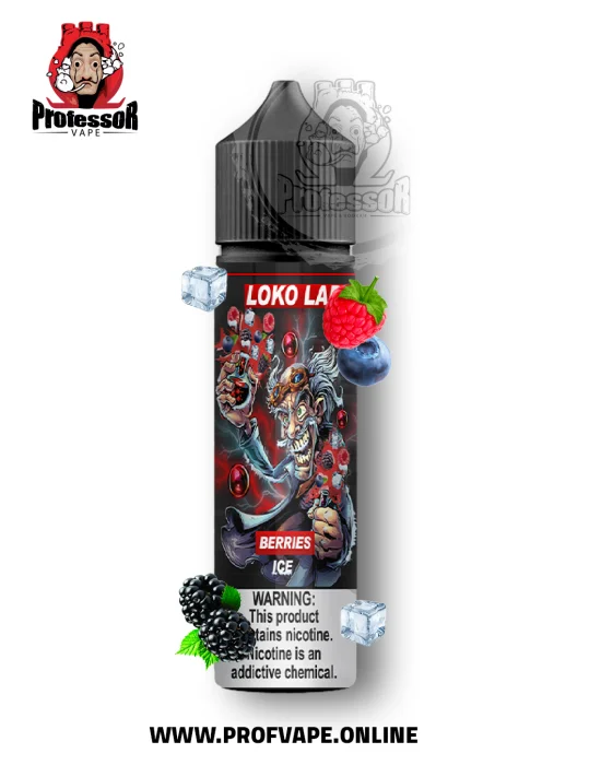 LOKO LAB Berries (Super Ice) 60ml 3mg - in saudi arabia