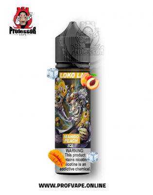 نكهة مانجو خوخ - لوكو لاب مانجو بيش (سوبر ايس) 60مل 3ملجم