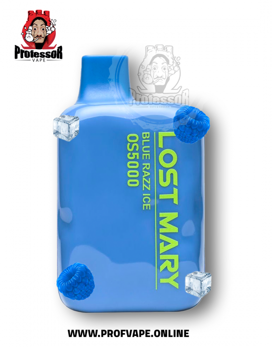 lost mary Disposable ( 5000 puffs ) blue razz ice