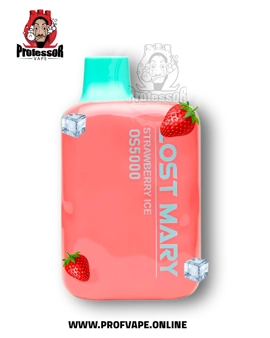 Strawberry Ice Vape Lost Mary Strawberry Ice SALT - Urban Tale x Lost Mary  LOST MARY BM6000 | Strawberry Ice