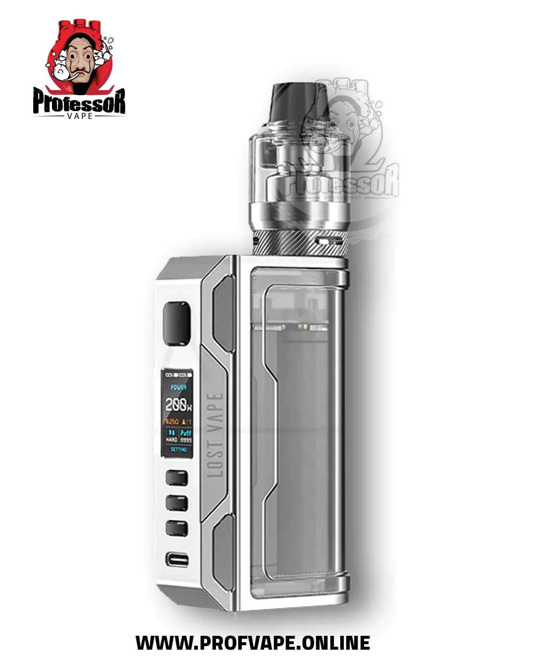 LOST VAPE QUEST THELEMA SILVER CLEAR - in saudia arabia
