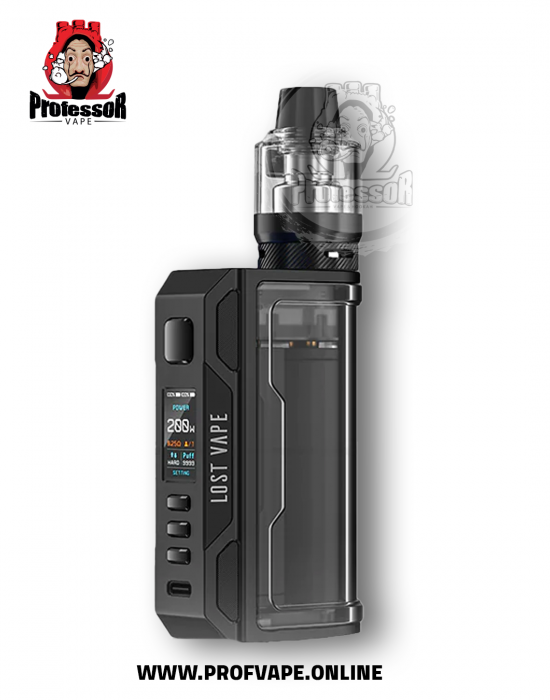LOST VAPE QUEST THELEMA gunmetal CLEAR