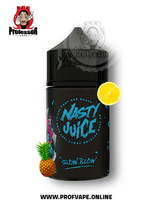 نكهة اناناس مع ليمون - ناستي جوس سلو بلو 60مل نكهة اناناس مع ليمون - ناستي جوس سلو بلو 60مل