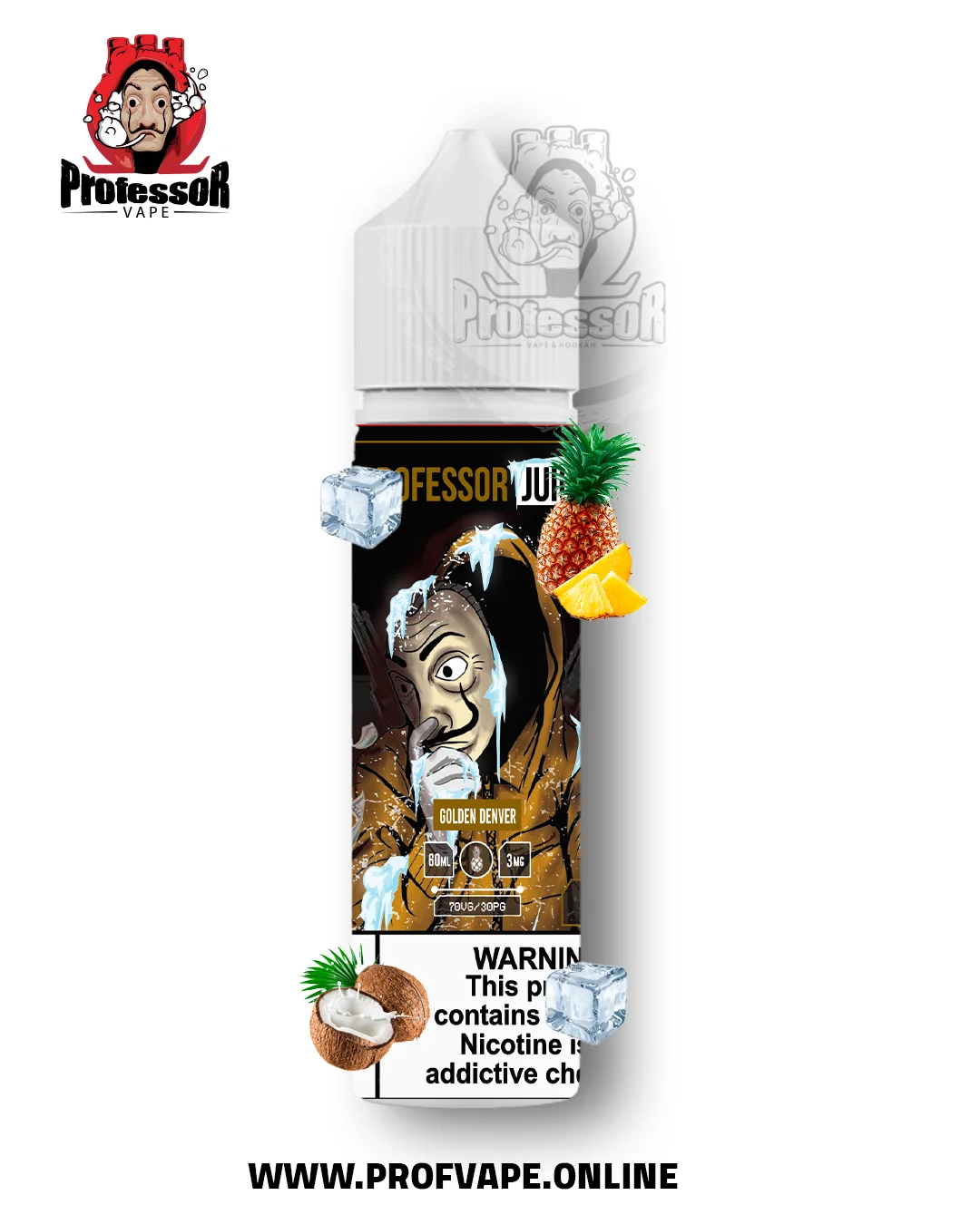Professor juice Golden denver ice 60ml 3mg