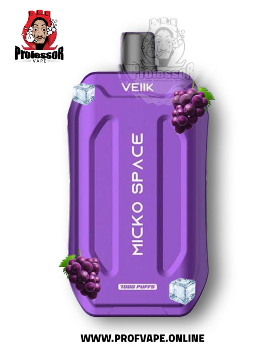 VEIIK micko space Disposable (7000 puffs) grape ice