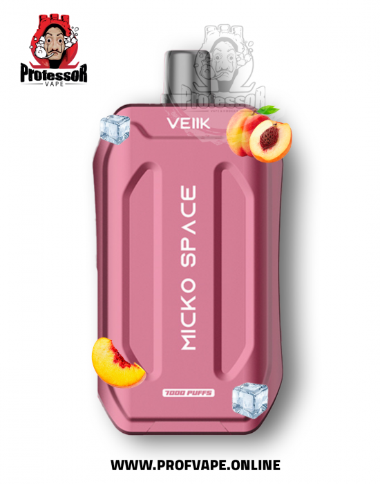 VEIIK micko space Disposable (7000 puffs) peach ice