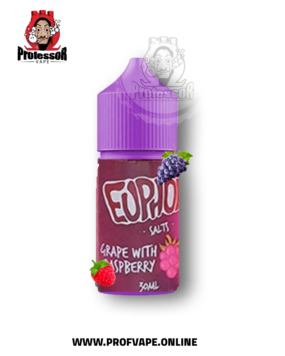 Euphoria Grape Raspberry 30ml – Salt Nicotine