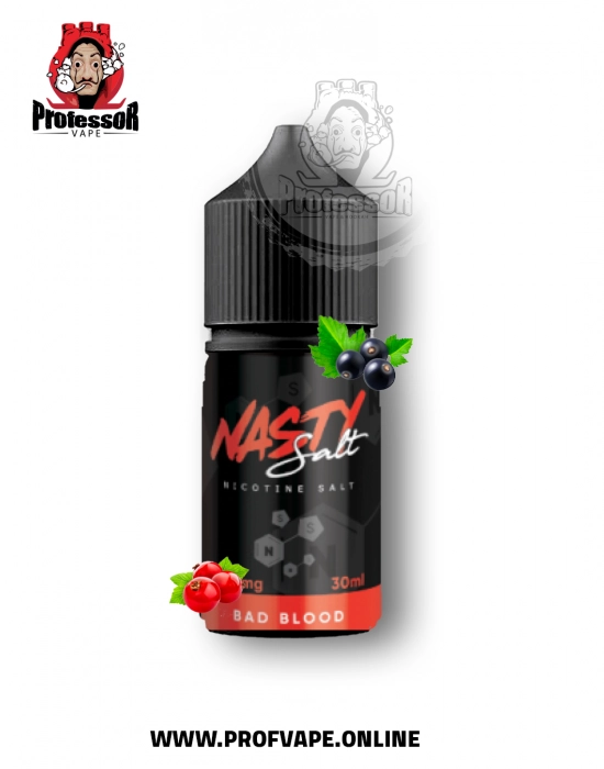 Nasty Salt Bad Blood 30ml 50mg -IN SAUDI ARABIC