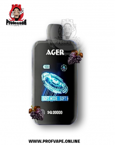 Ager Disposable (20000 puffs) black grape Ager Disposable (20000 puffs) black grape